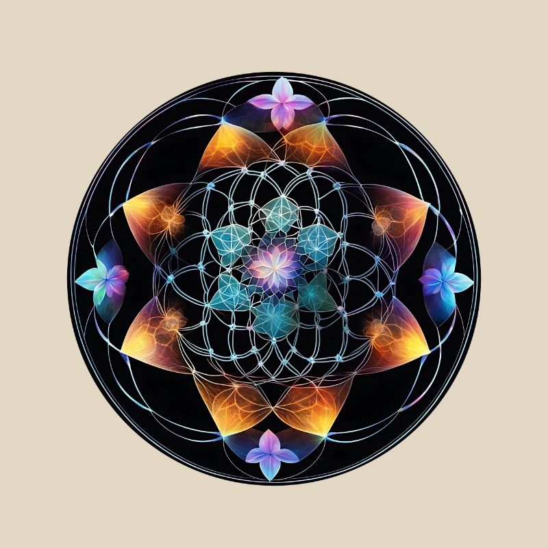 Luminous Mandala MeshGeometry