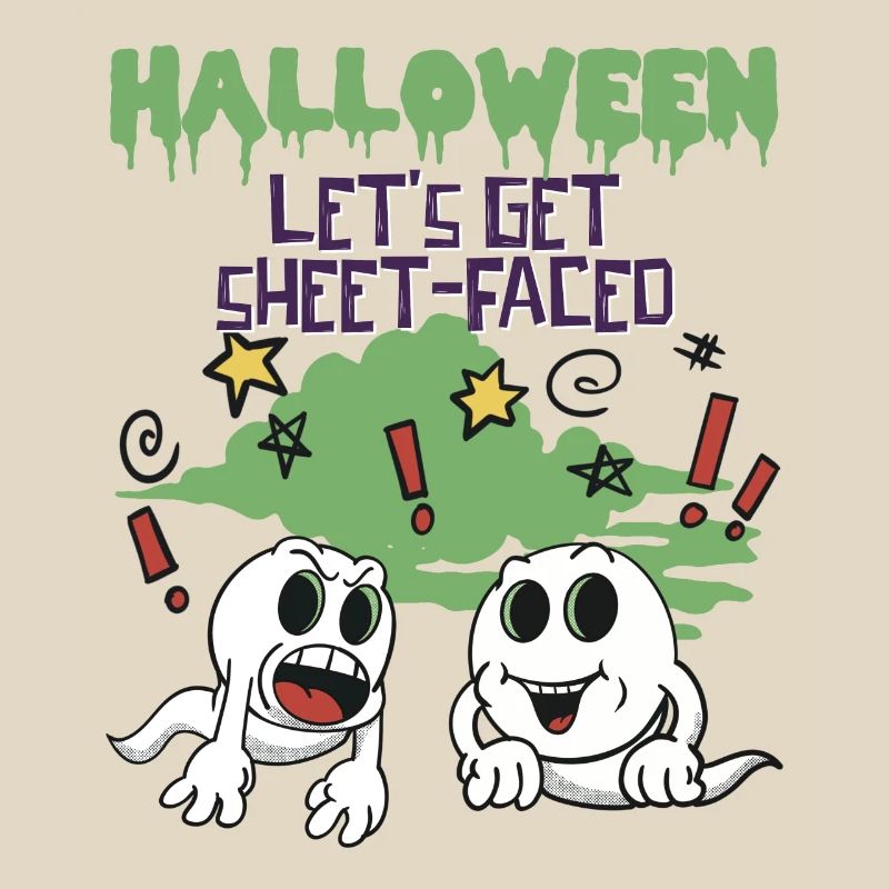 Halloween - Let's get Sheet-Faced