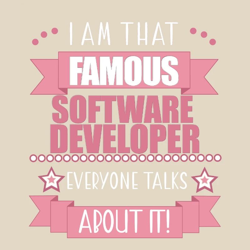 Software Developer Profession Ladies Gift