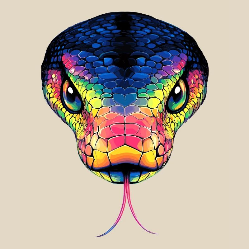 Schlange Python Kobra Mamba Klapperschlange Snake