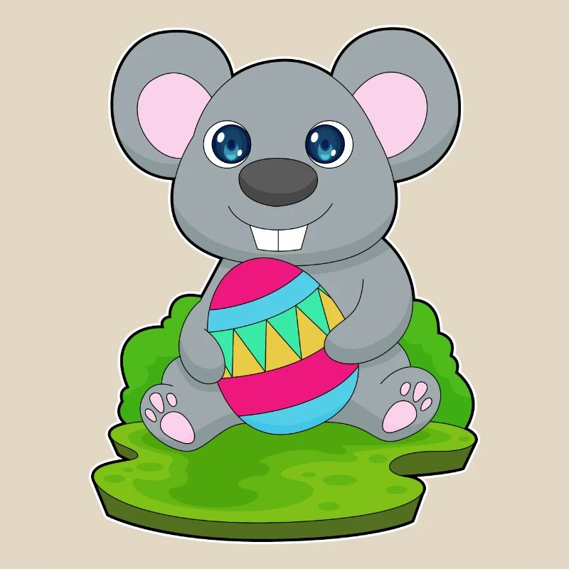 Mouse Easter Easter Egg