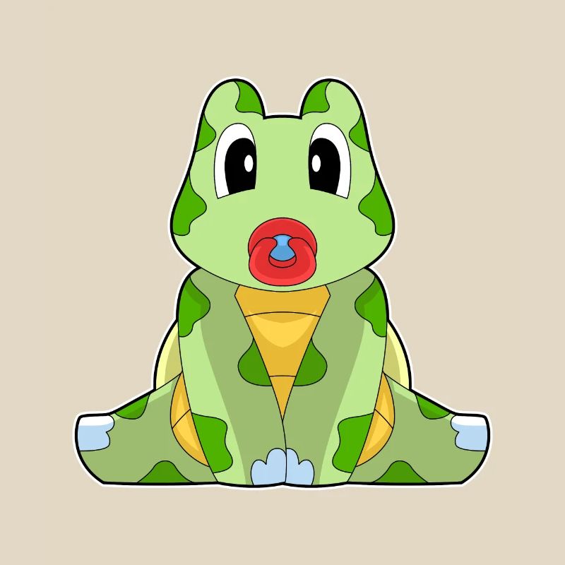 Turtle Baby Pacifier