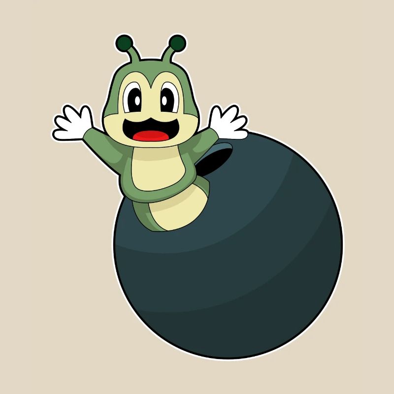 Caterpillar Bowling Boule de bowling