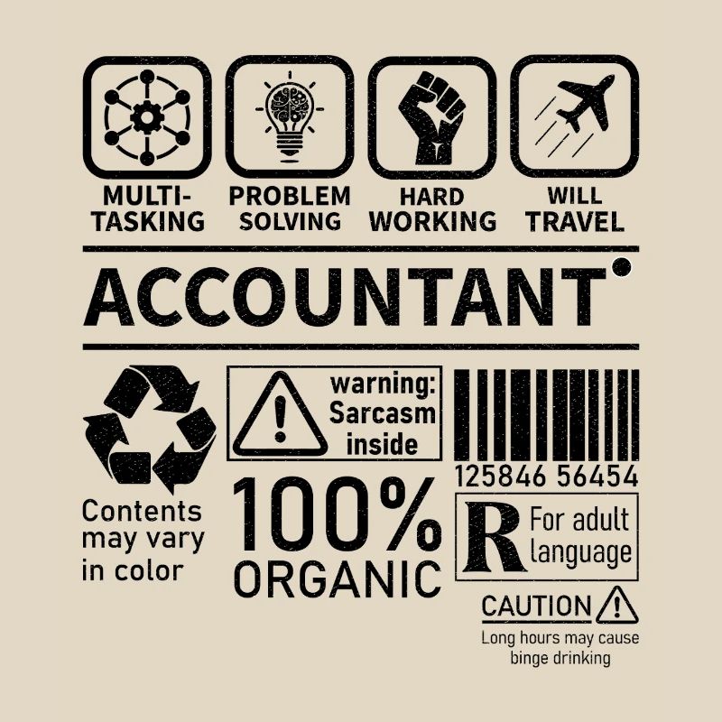 Comptable Multi tâche Résolution de problèmes Travail acharné