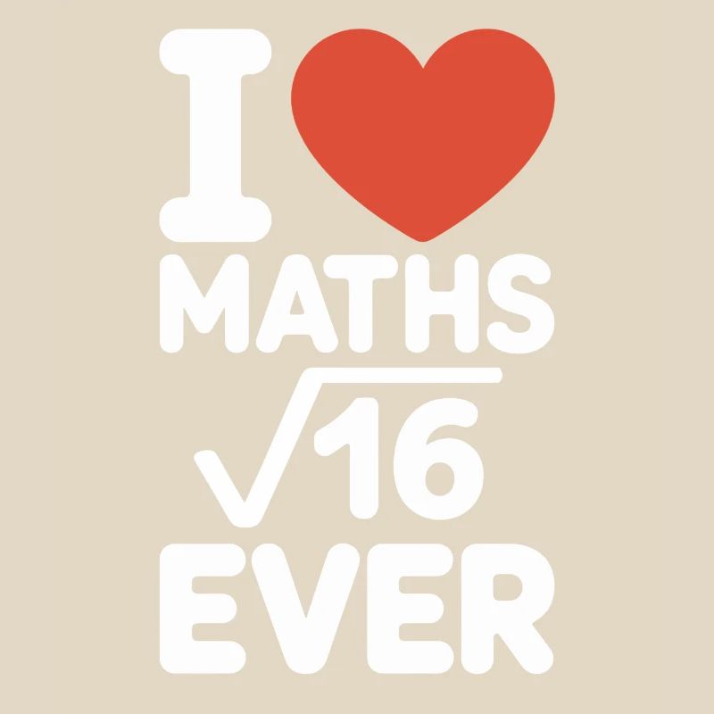 Math J’adore les maths Maths Nerd Professeur de mathématiques