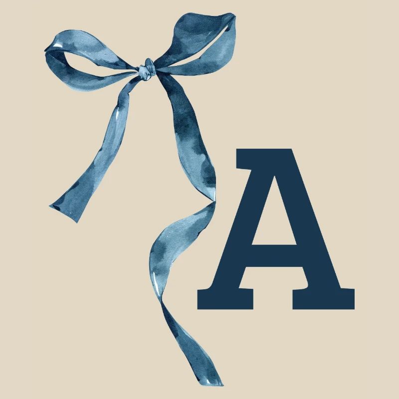 Monogramm Geschenkidee