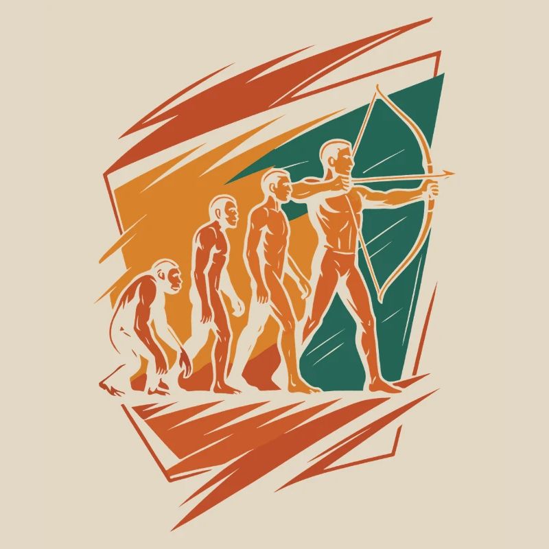 Évolution du tir à l'arc Archer Arc Cible