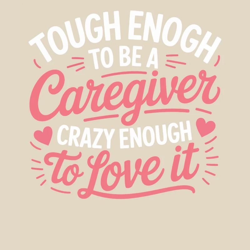Caregiver Pride Script Pink
