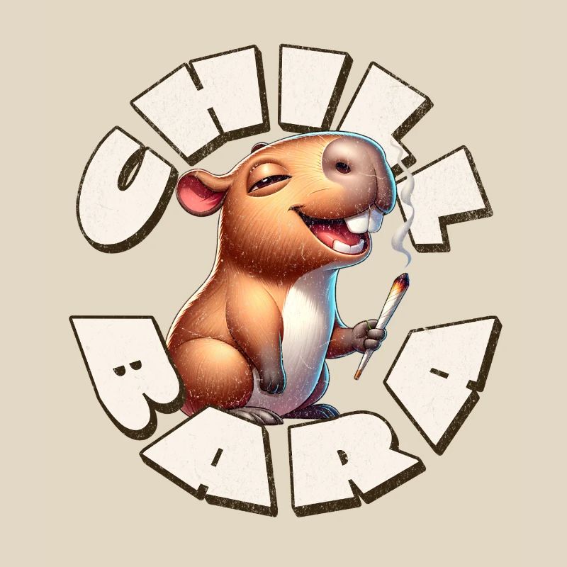 Capybara Chill Bara