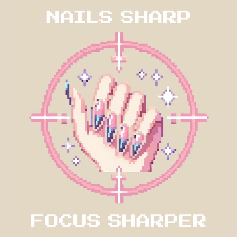 Sharp nails, even sharper focus | Girly Edge
