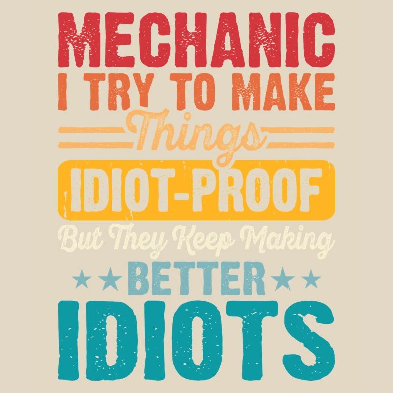 Mechanic Mechatronics Technician Handyman Gift
