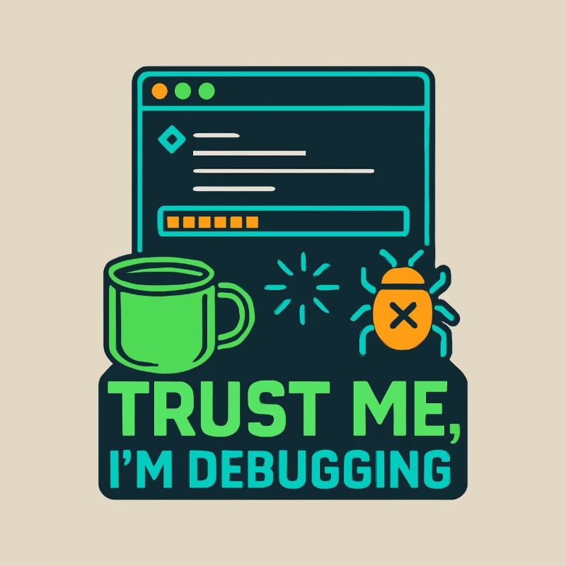Funny IT Design – Trust me, I'm debugging