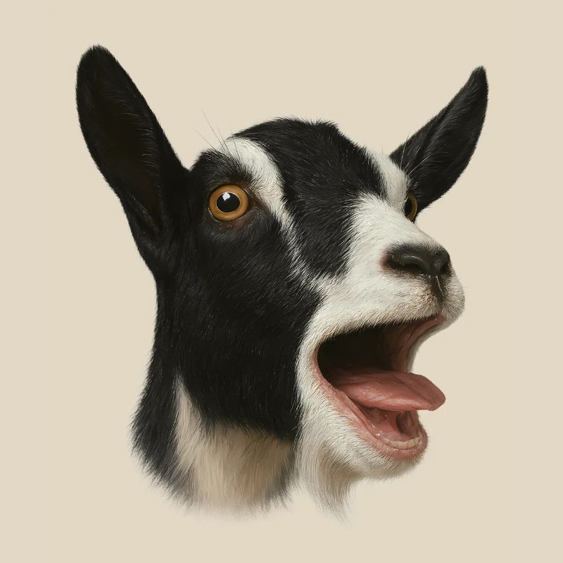 Chèvre Chèvre Élevage Chèvre Fermier Chèvre Noire