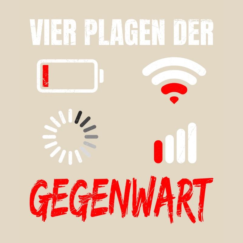 Science Coder VIER PLAGEN DER GEGENWART LUSTIG