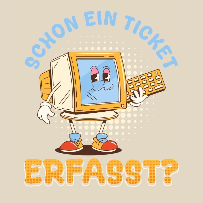 Support informatique DÉJÀ UN TICKET CAPTURÉ Drôle