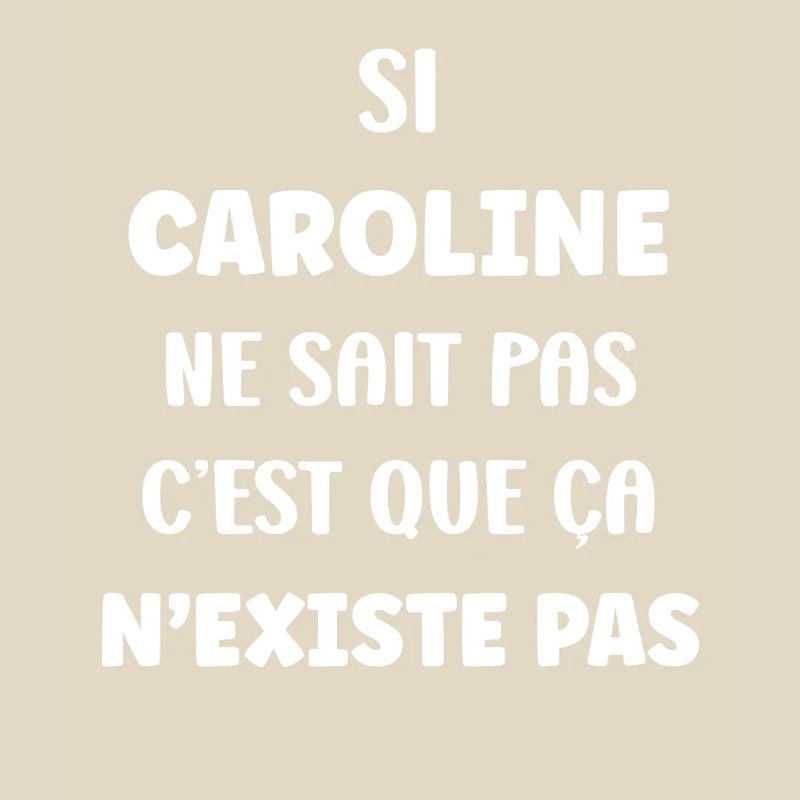 If Caroline doesn't know