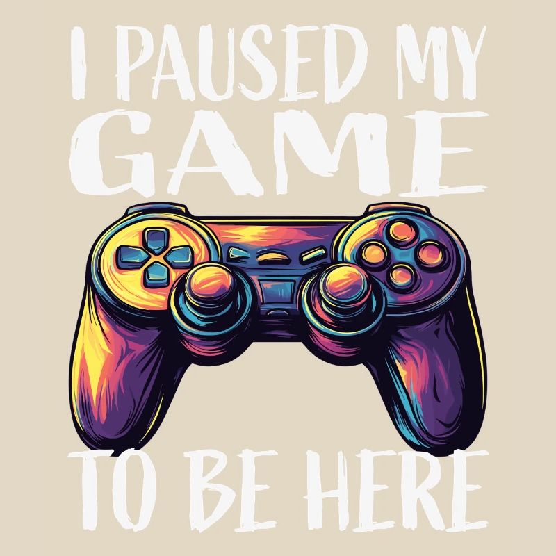 Game Pause Neon Controller