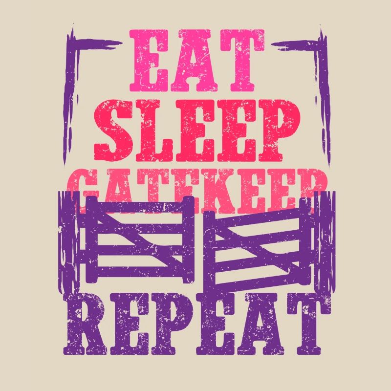 Ehefrau eines Bauern Mutter Eat Sleep Gatekeep