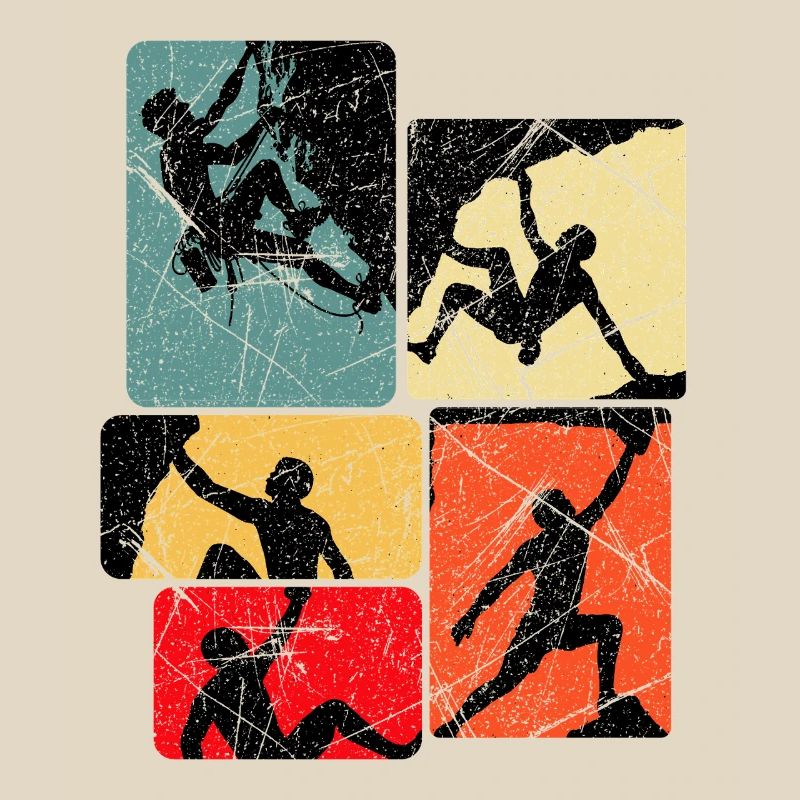 Climbing Joy Square Panel