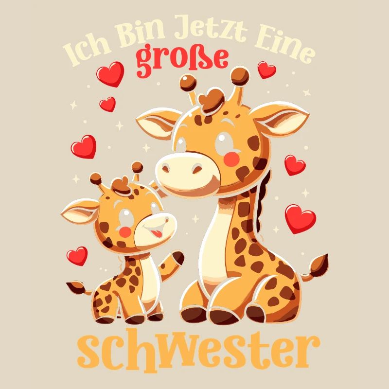 Ich Bin Eine Große Schwester Giraffen