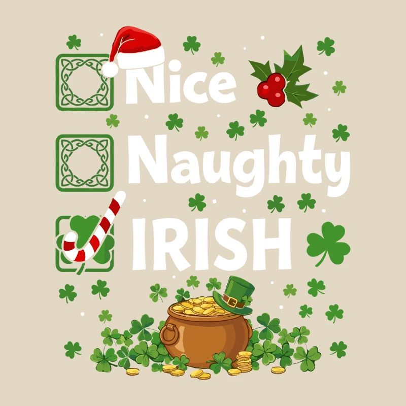 Nice Naughty Irish St Patrick