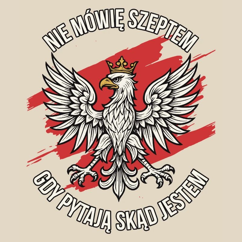 Polish Eagle Pride Statement Design