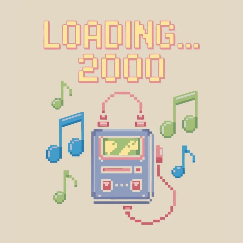 Retro Pixel Design – Loading 2000