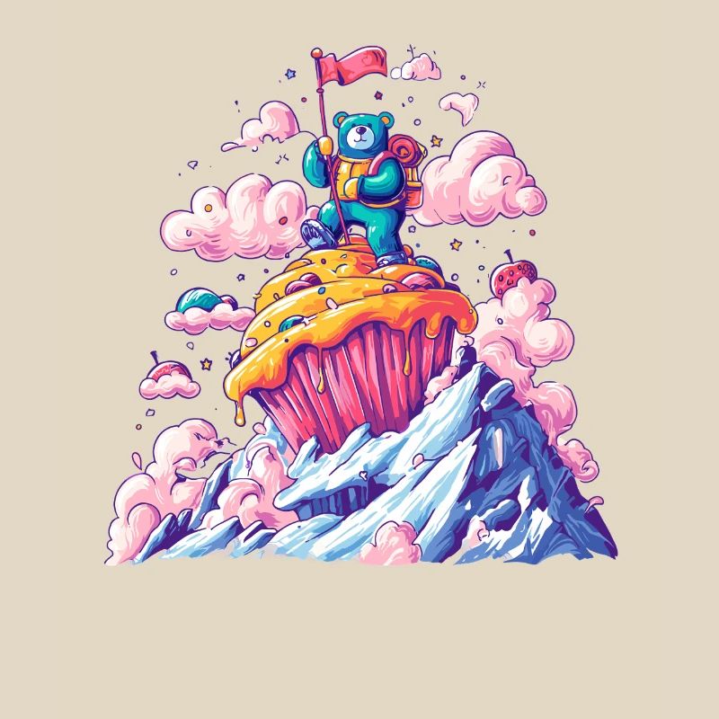 Bear Adventure Cupcake Summit