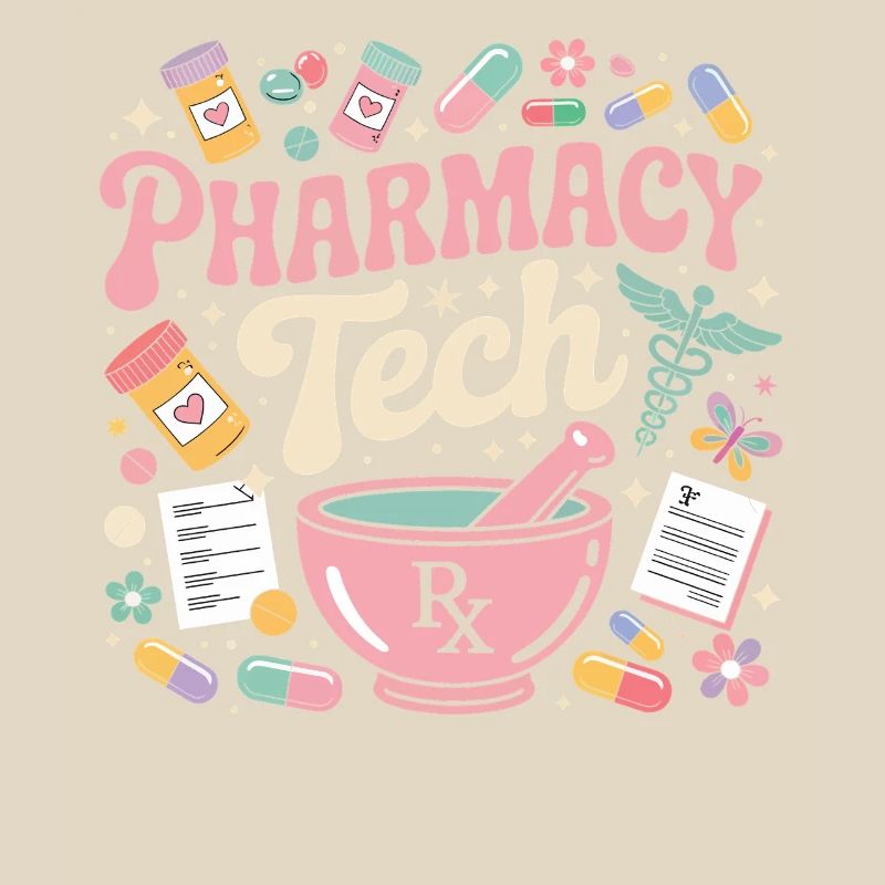 PharmaTech Pharmacy Illustration