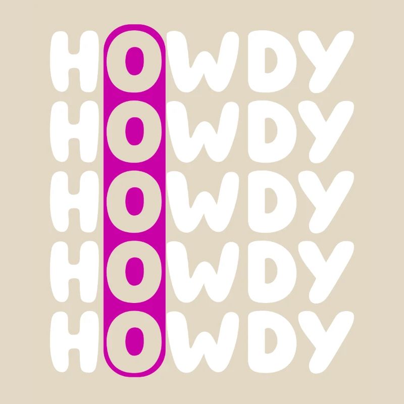 Howdy Repeat O Western Pattern