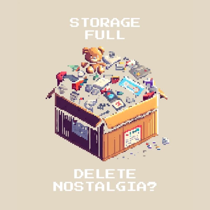 Memory full: Erase nostalgia? | Decluttering