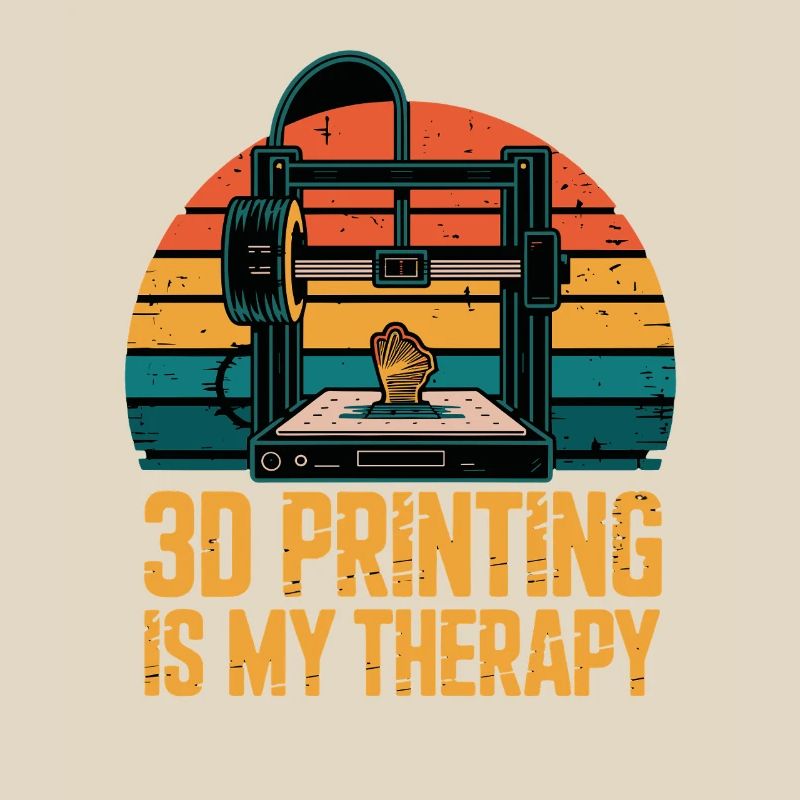 3D Printing Is My Therapy Retro 3D Printer Maker