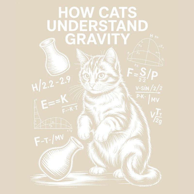 Physics Cats Sayings Math Joke Physics Gift