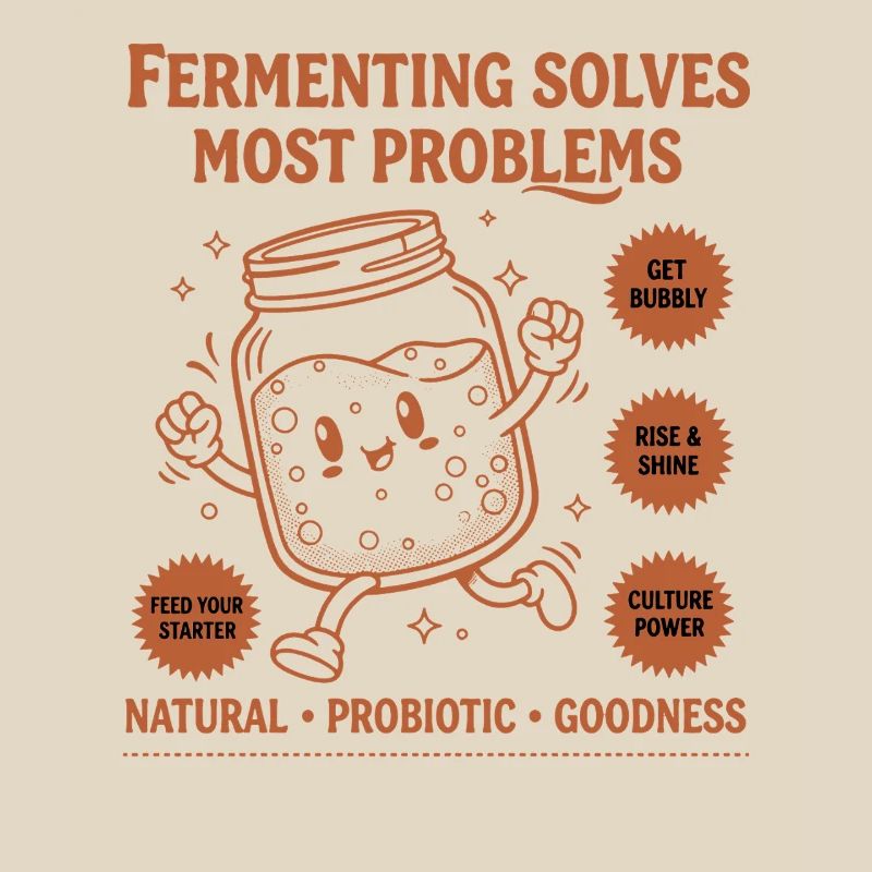 Sourdough Bread Baking Fermenting Solves Most