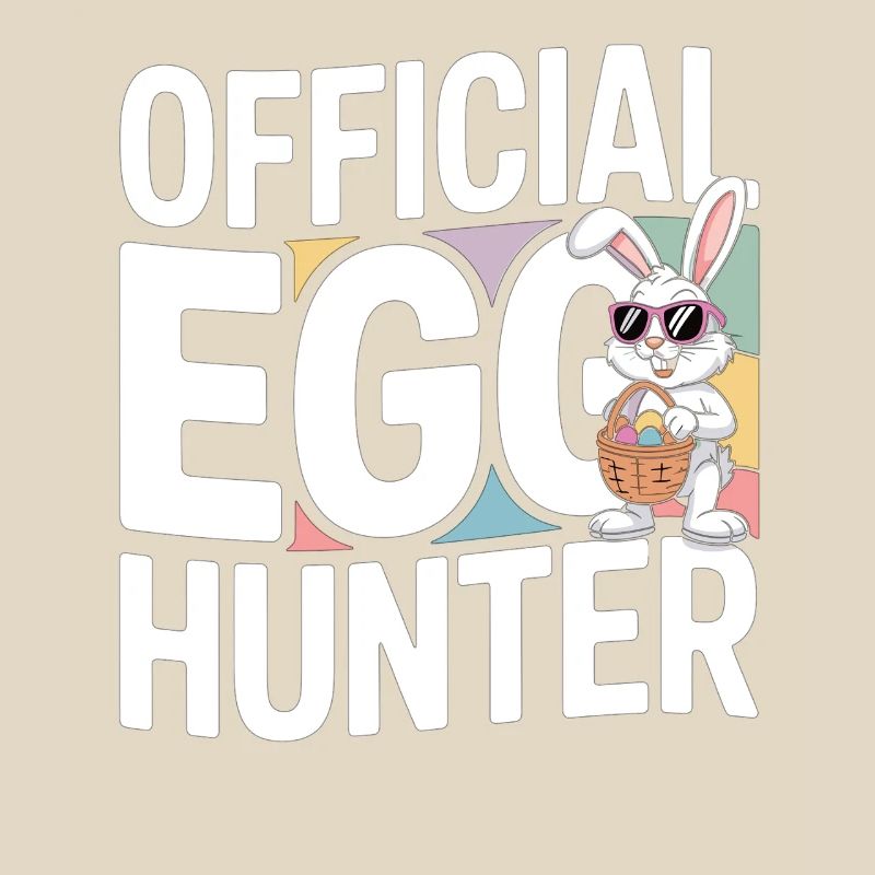 Official Egg Hunter Easter Bunny Easter Humor