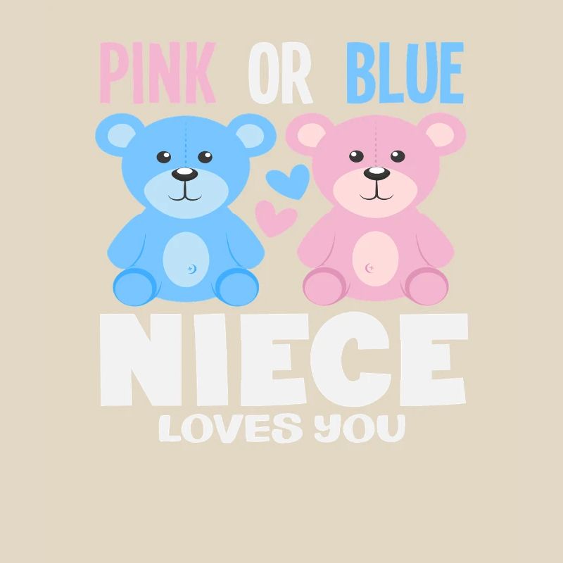 Pink Oder Blau Nichte Liebt Dich