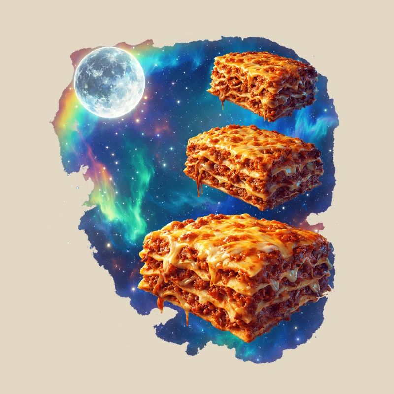 Lasagne spatiale dans la nébuleuse stellaire