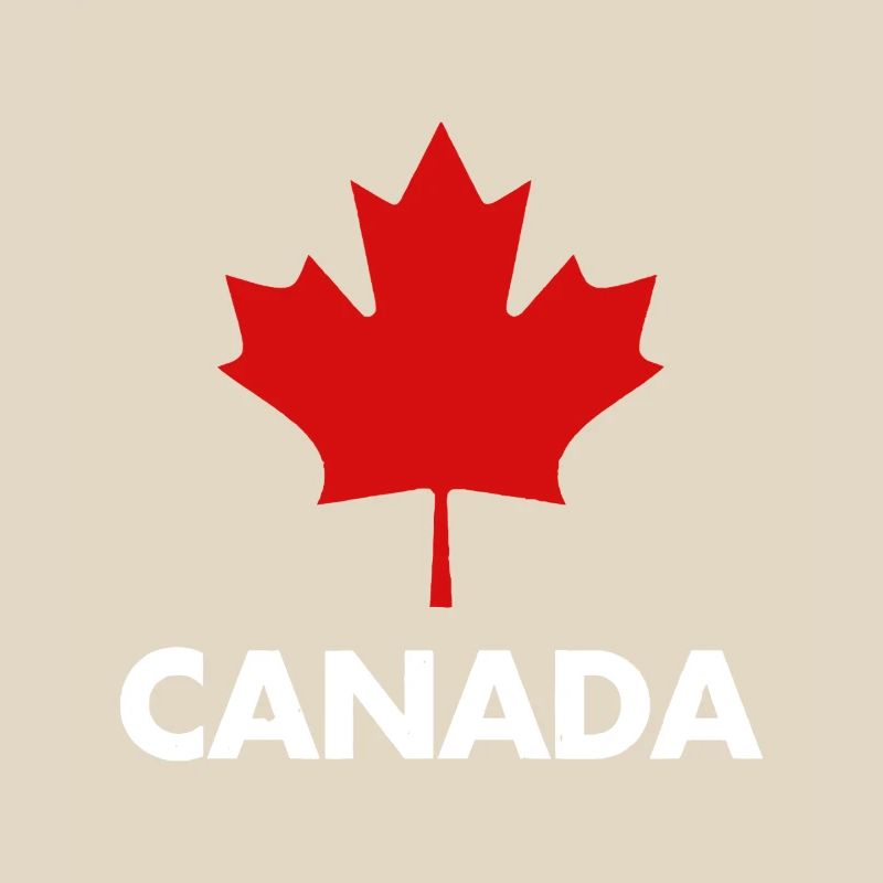 Red Maple Leaf Canada Emblem Tee
