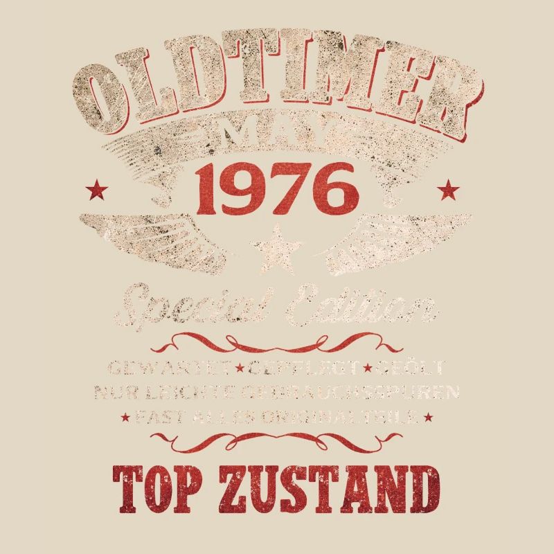 50. Geburtstag Geschenk Mann Oldtimer Mai 1976