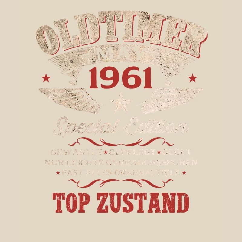 65. Geburtstag Geschenk Mann Oldtimer Mai 1961