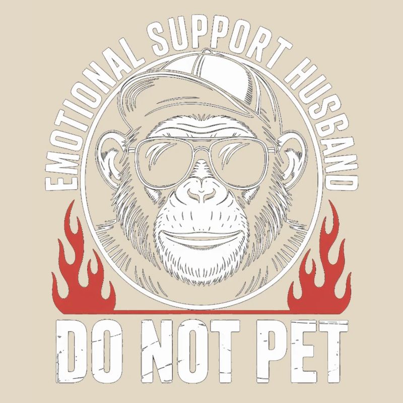 Emotional Support Husband Monkey