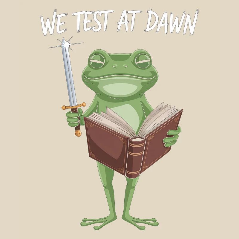 We Test at Dawn Frog Wizard