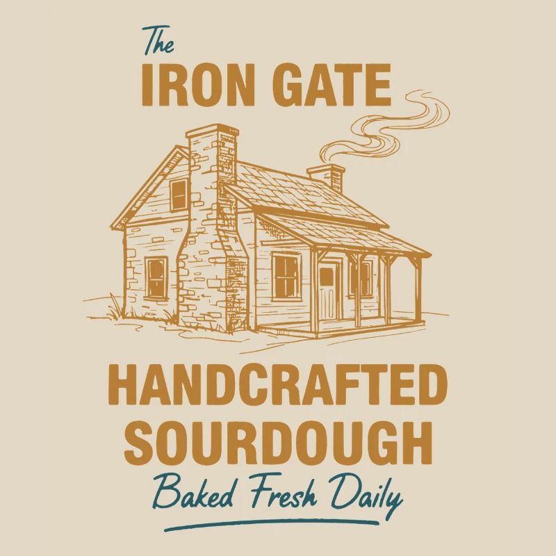sourdough Bread Baking Iron Gate Handcrafted