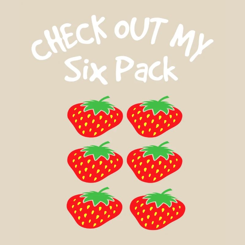 Strawberry Six Pack Graphic Tee