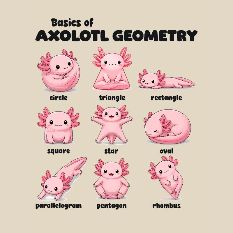 Axolotl Geometry Basics Funnier
