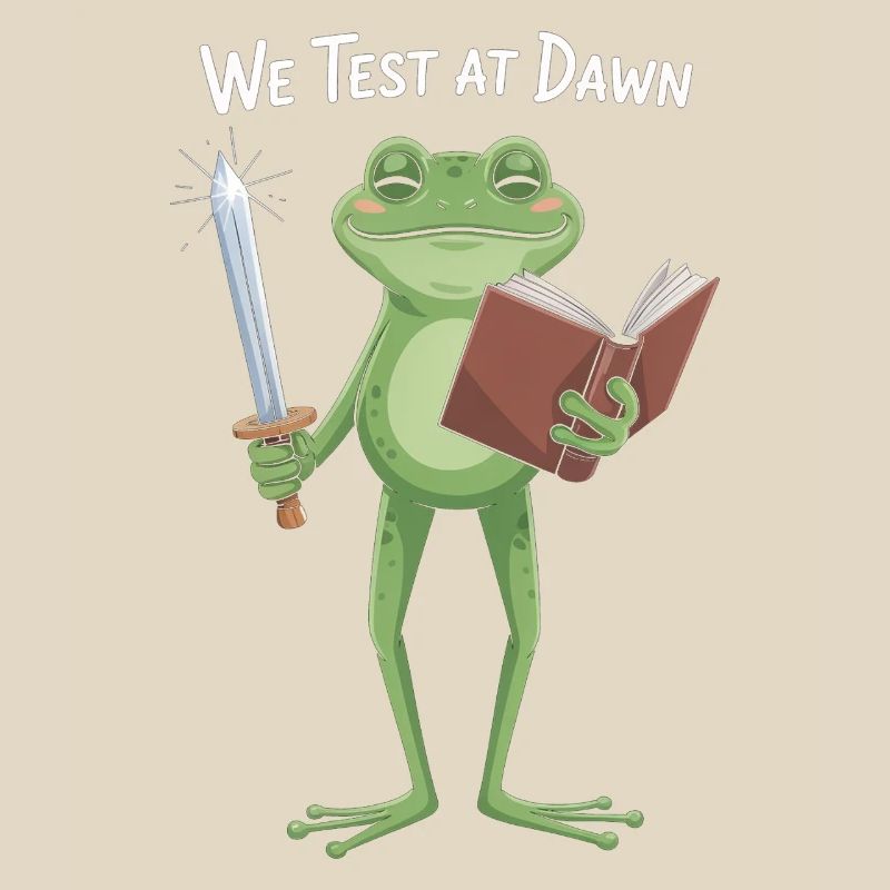 We Test at Dawn Frog Knight