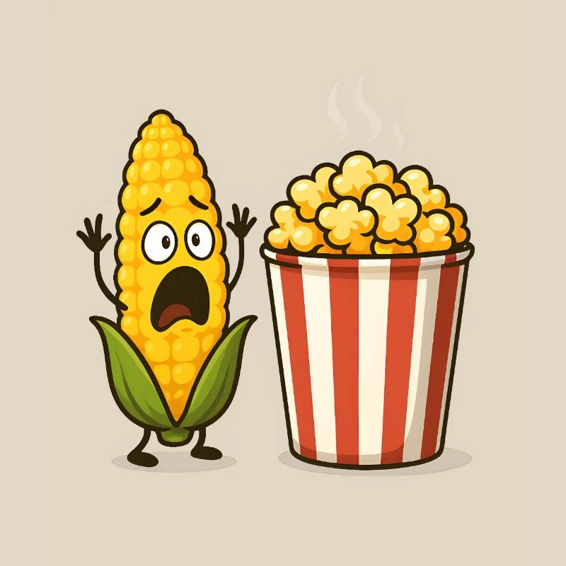Shocked Corn Popcorn