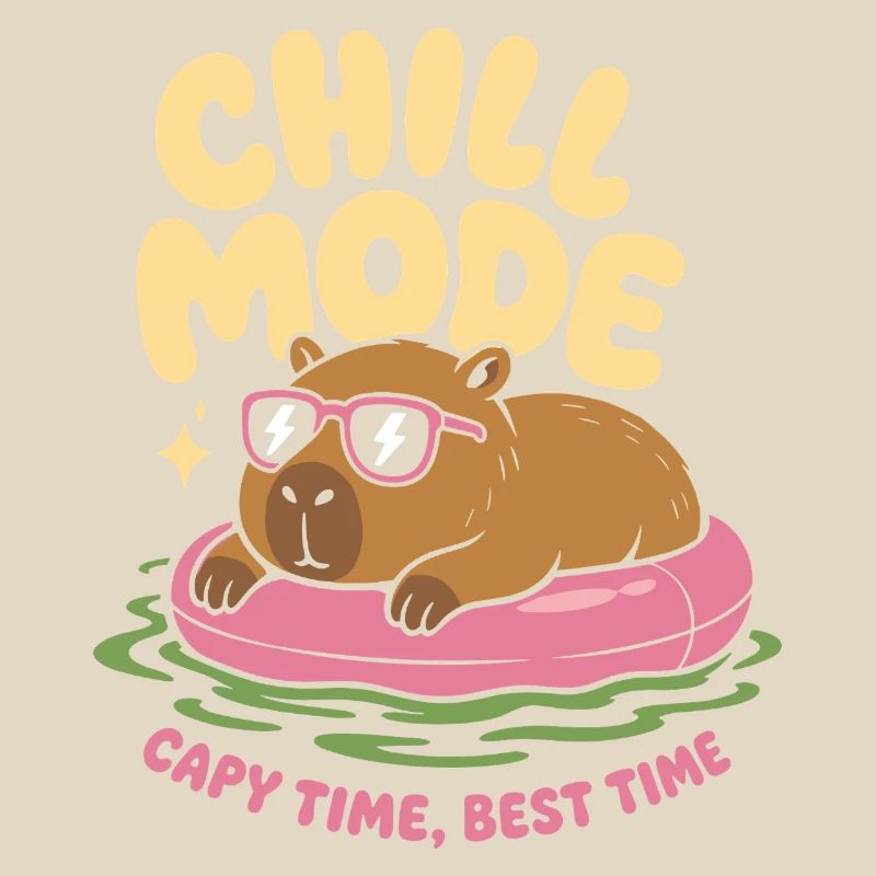 Mode Chill Capybara Pas d’urgence