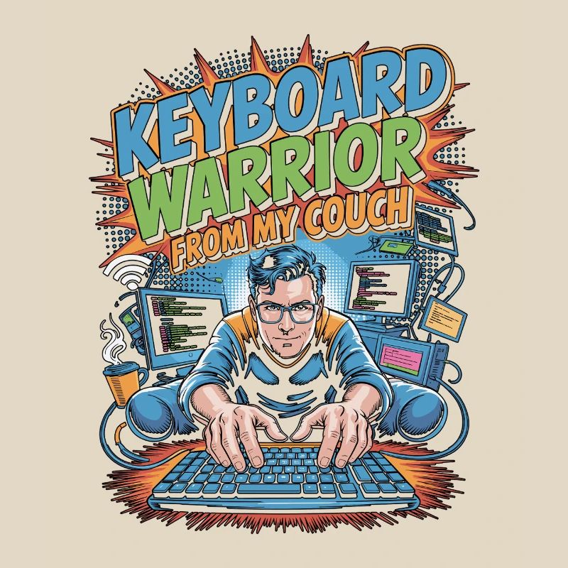 Remote Developer Keyboard Warrior Remote Coder