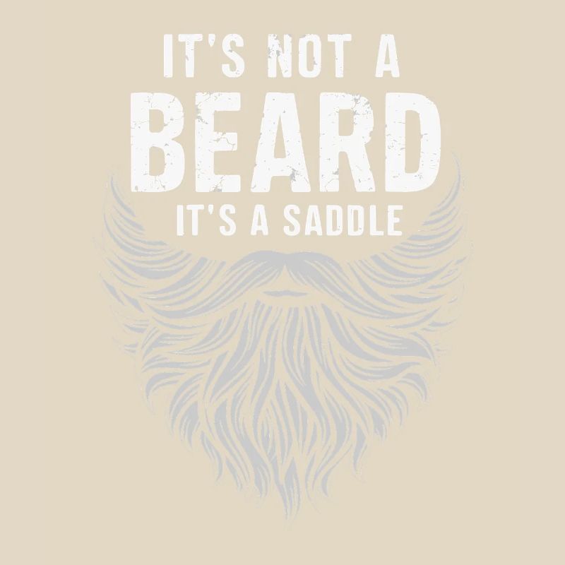 It's not a beard, it's a saddle